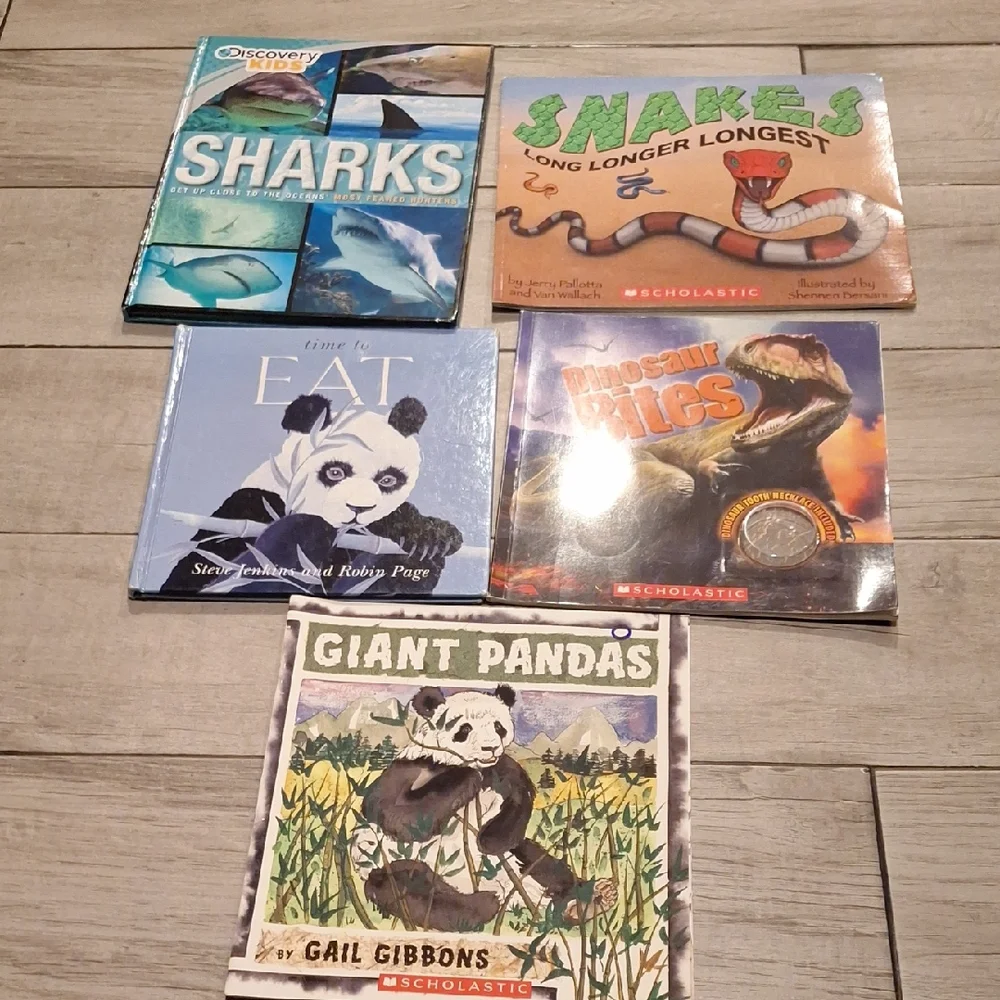 🍋🟩Set of Educational Animals Children's Books💐